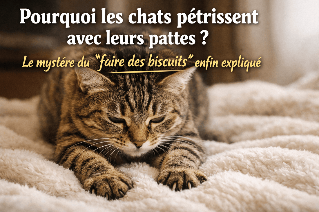 Pourquoi les chats pétrissent avec leurs pattes ? - Mi-a-ou