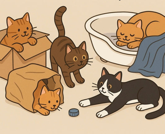 Pourquoi les objets du quotidien rendent nos chats complètement fous - Mi-a-ou