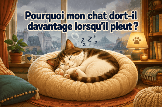 Pourquoi mon chat dort-il davantage lorsqu’il pleut ? - Mi-a-ou