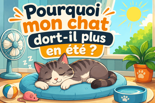 Pourquoi mon chat dort-il plus en été ? - Mi-a-ou