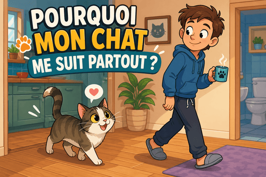 Pourquoi mon chat me suit partout ? - Mi-a-ou