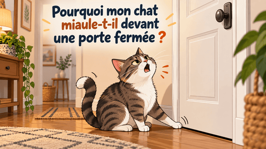Pourquoi mon chat miaule-t-il devant une porte fermée ? - Mi-a-ou