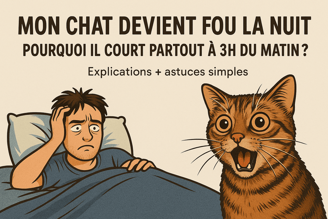 🐾 Pourquoi mon chat pète un câble à 3h du matin ? - Mi-a-ou