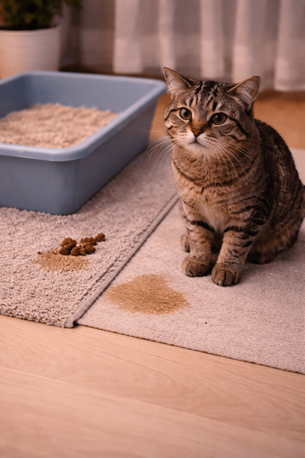 Pourquoi mon chat vomit souvent ou fait ses besoins hors de la litière ?