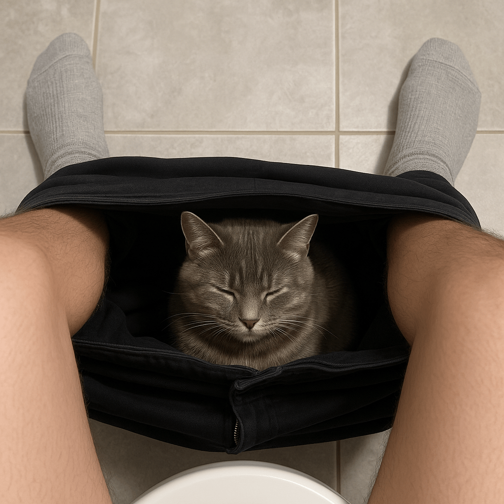 Pourquoi ton chat te suit partout (même aux toilettes) - Mi-a-ou