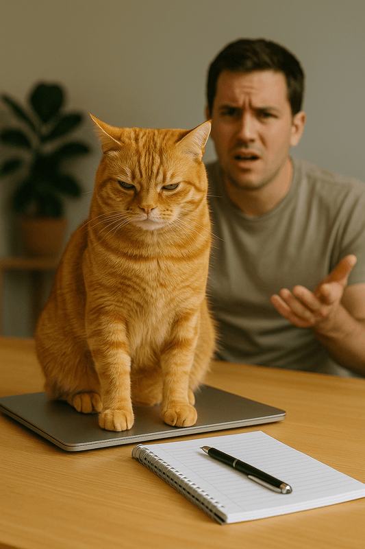 🐾 Pourquoi ton chat t’ignore quand tu l’appelles (et te réveille quand tu dors) - Mi-a-ou