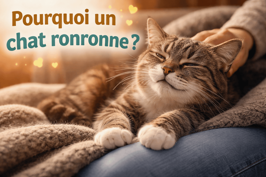 Pourquoi un chat ronronne? - Mi-a-ou