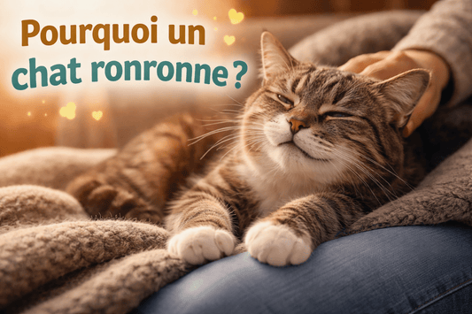 Pourquoi un chat ronronne? - Mi-a-ou