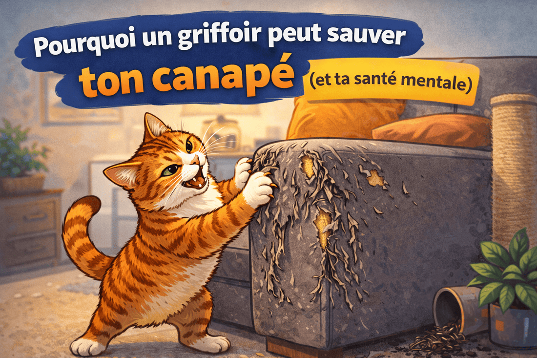 Pourquoi un griffoir peut sauver ton canapé (et ta santé mentale)