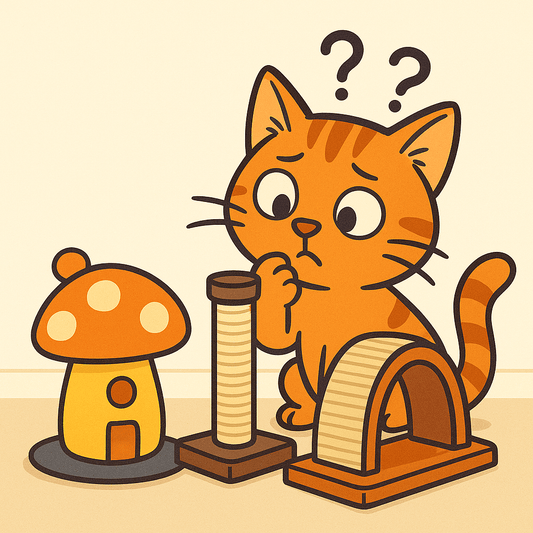 Quel griffoir pour quel type de chat ? (Gros paresseux vs hyperactif) - Mi-a-ou