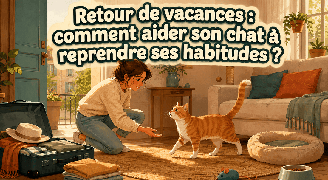 Retour de vacances : comment aider son chat à reprendre ses habitudes ? - Mi-a-ou