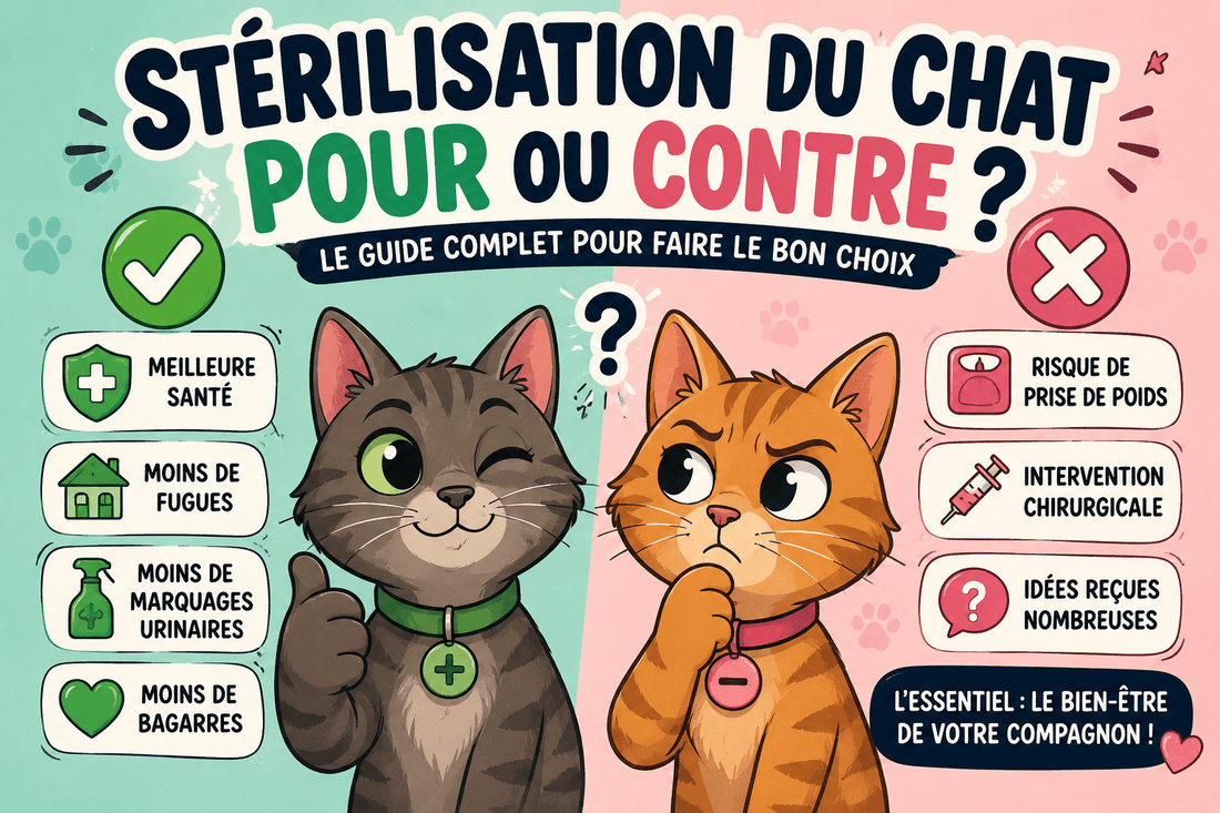 Stérilisation du chat : pour ou contre ? - Mi-a-ou