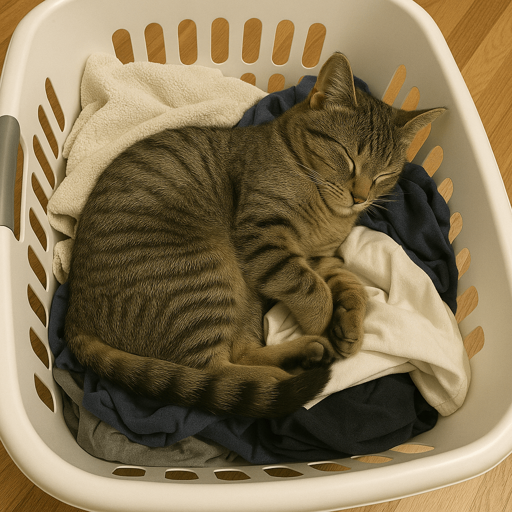 Top 5 des endroits les plus ridicules où ton chat a décidé de faire la sieste - Mi-a-ou
