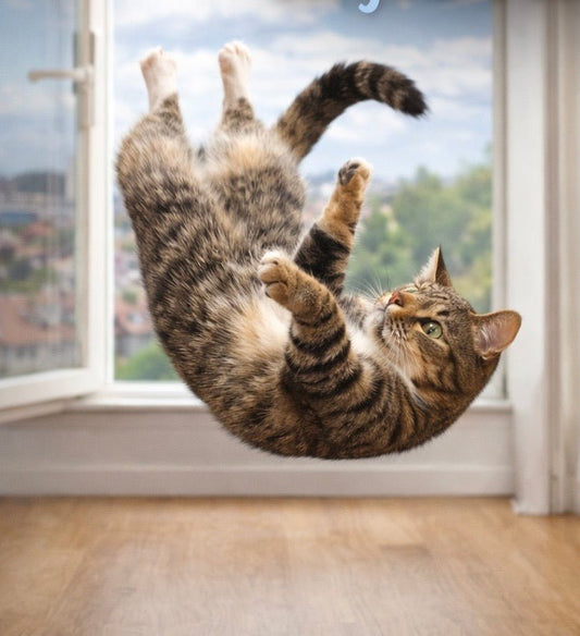 Un chat retombe-t-il toujours sur ses pattes ? - Mi-a-ou