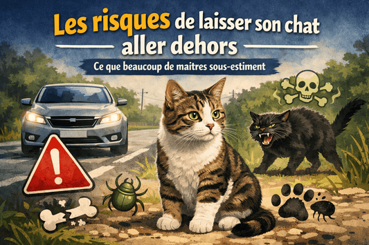 Y'a t'il des risques de laisser son chat aller dehors? - Mi-a-ou