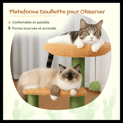 Arbre A Chat design CatVerde™ - Mi - a - ou