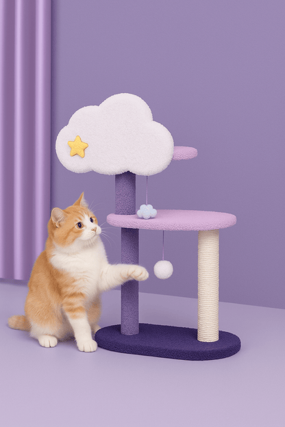 Arbre a chat NightPlay™ Nuage de rêve - Mi - a - ou