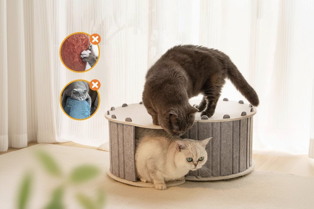 Cabane pour chat Cache - Tunnel™ - Mi - a - ou - Mi - a - ou