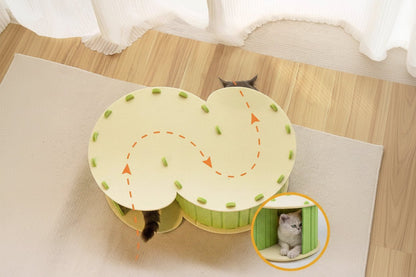 Cabane pour chat Cache - Tunnel™ - Mi - a - ou - Mi - a - ou