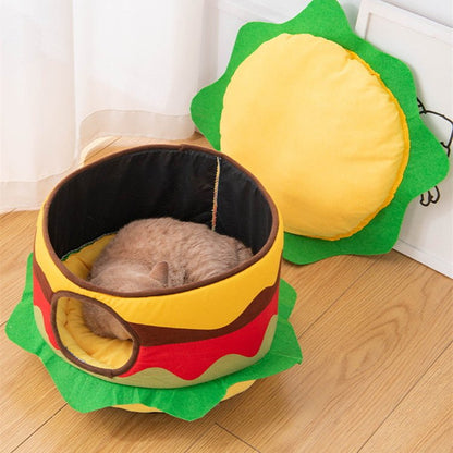 Cabane pour chat Le Hamburchat™ - Mi - a - ou - Mi - a - ou
