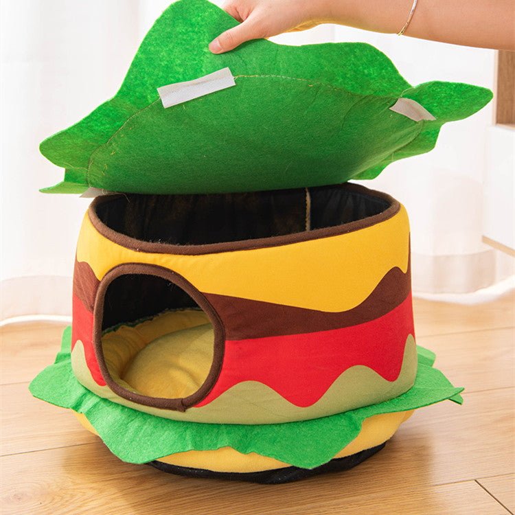 Cabane pour chat Le Hamburchat™ - Mi - a - ou - Mi - a - ou