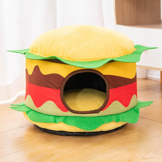 Cabane pour chat Le Hamburchat™ - Mi - a - ou - Mi - a - ou