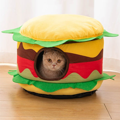 Cabane pour chat Le Hamburchat™ - Mi - a - ou - Mi - a - ou