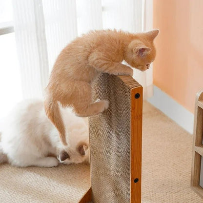 Griffoir Chat L - Board en bois - Mi - a - ou