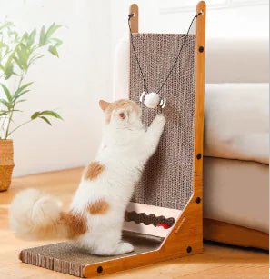 Griffoir Chat L - Board en bois - Mi - a - ou