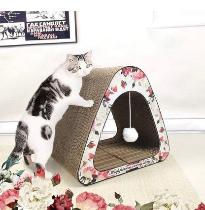 Griffoir Chat TriangleZen - Mi - a - ou