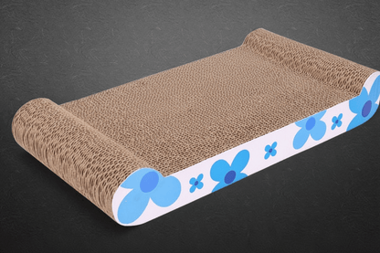 Griffoir en carton Flower Scratcher™ - Mi - a - ou