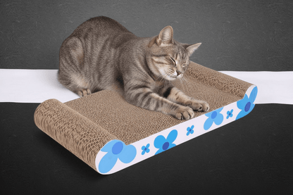 Griffoir en carton Flower Scratcher™ - Mi - a - ou