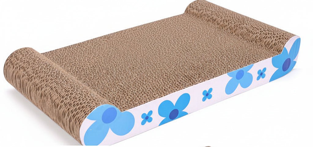 Griffoir en carton Flower Scratcher™ - Mi - a - ou