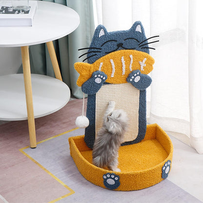 Griffoir mural pour chat KatFishYummy™ - Mi - a - ou - Mi - a - ou
