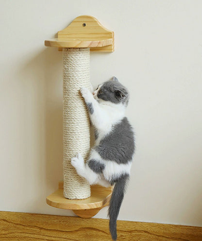 Griffoir murale pour chat GriffoMur™ - Mi - a - ou
