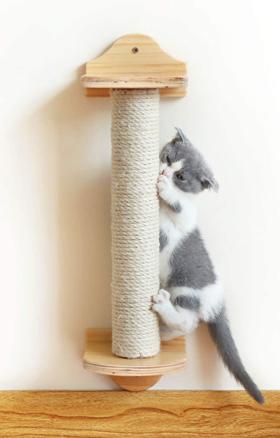 Griffoir murale pour chat GriffoMur™ - Mi - a - ou