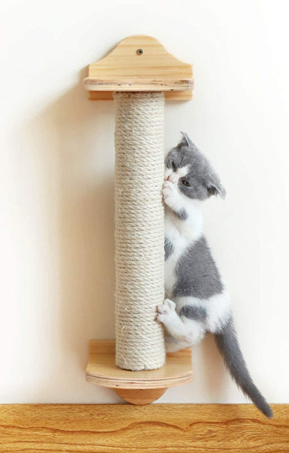 Griffoir murale pour chat GriffoMur™ - Mi - a - ou