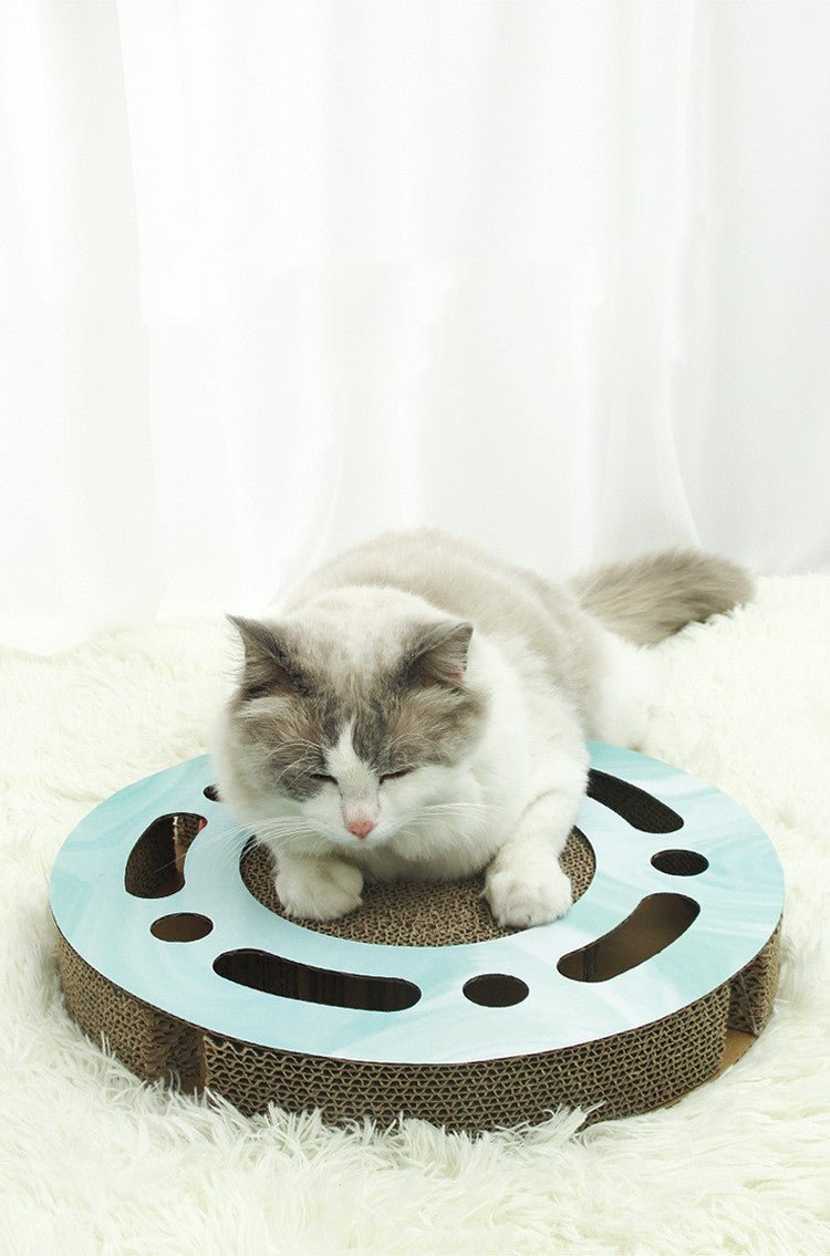 Griffoir pour chat en carton SharpClaw™ - Mi - a - ou