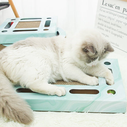 Griffoir pour chat en carton SharpClaw™ - Mi - a - ou