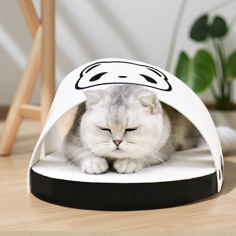 Griffoir pour chat en carton SlipperScratcher™ - Mi - a - ou