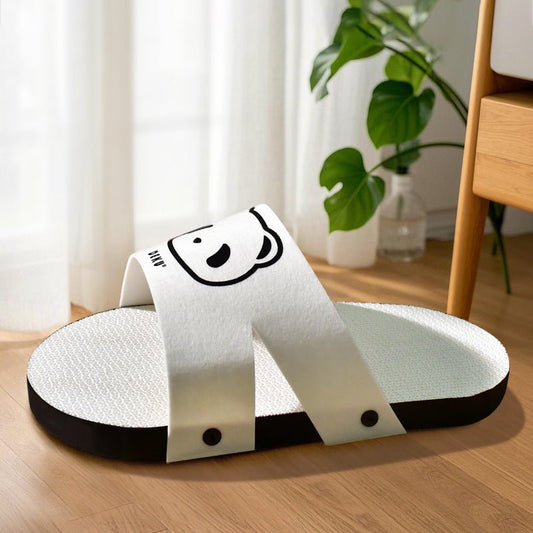 Griffoir pour chat en carton SlipperScratcher™ - Mi - a - ou