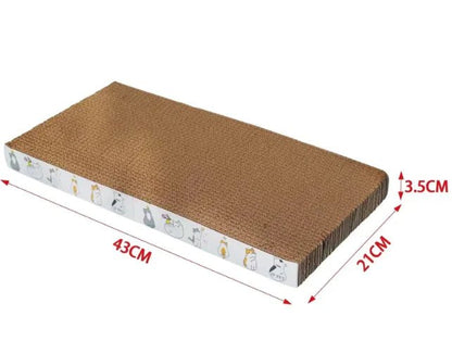 Griffoir pour chat en carton WavyBoard™ - Mi - a - ou