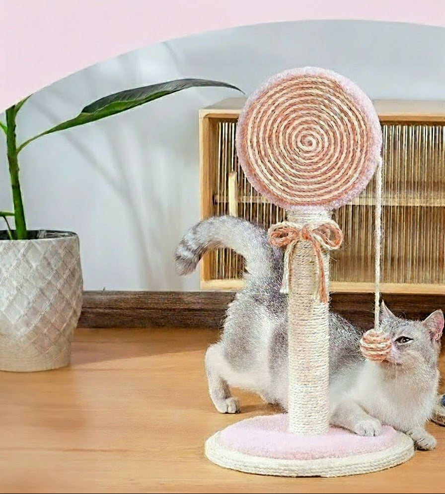 Griffoir pour chat La - Sucette - Griffé™ - Mi - a - ou