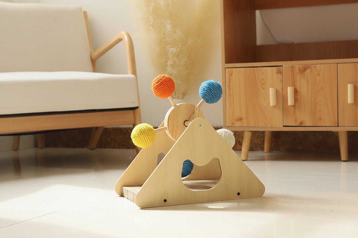 Griffoir pour chat Le Spin'o Ra - Griffe™ - Mi - a - ou - Mi - a - ou