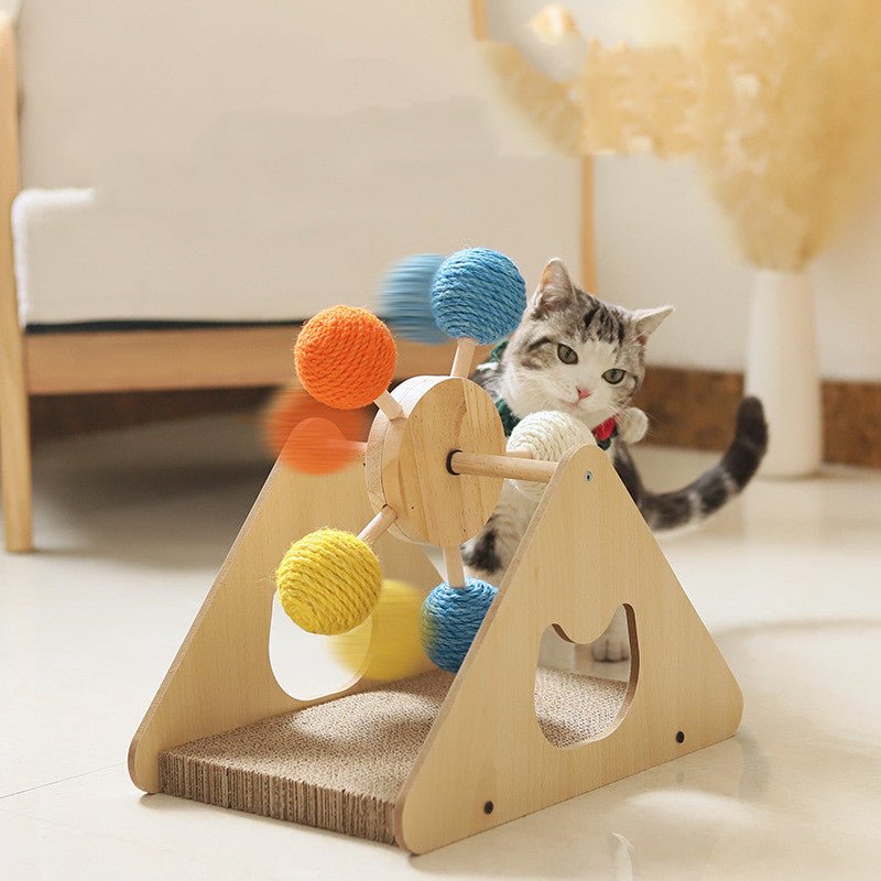 Griffoir pour chat Le Spin'o Ra - Griffe™ - Mi - a - ou - Mi - a - ou