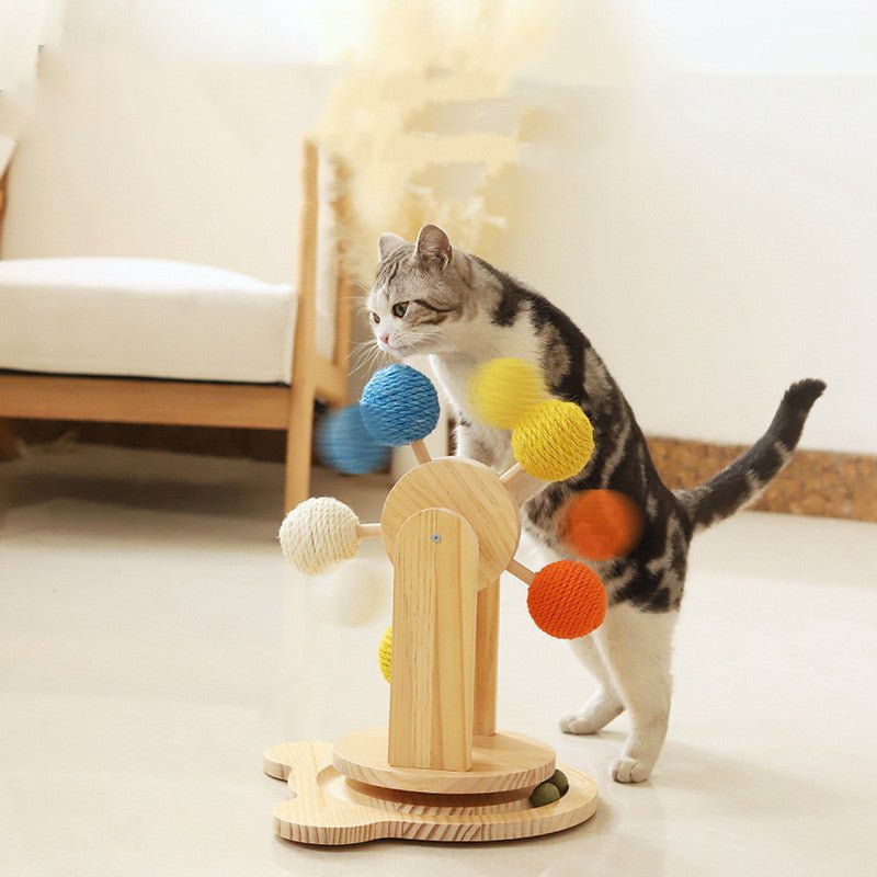 Griffoir pour chat Le Spin'o Ra - Griffe™ - Mi - a - ou - Mi - a - ou