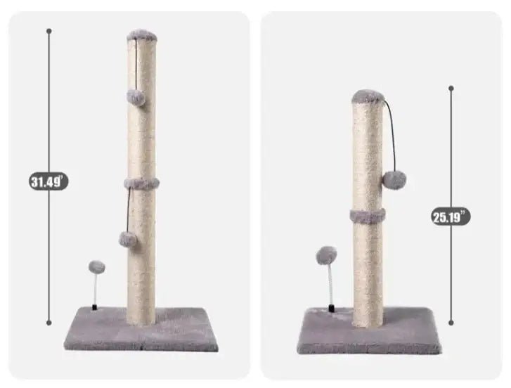 Griffoir pour chat MiaouScratchTower - Mi - a - ou