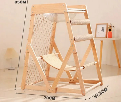 Griffoir pour chat ParkourFelin - Mi - a - ou