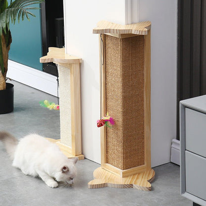 Griffoir pour chat planche a gratter Totem - Mi - a - ou