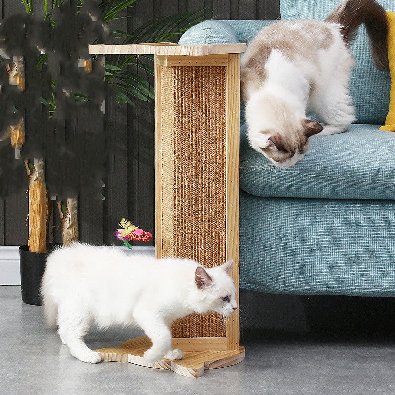 Griffoir pour chat planche a gratter Totem - Mi - a - ou